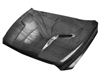 2019 - 2024 Dodge Ram 1500 Classic SRT-2 Style Carbon Fiber Hood - VIS Racing