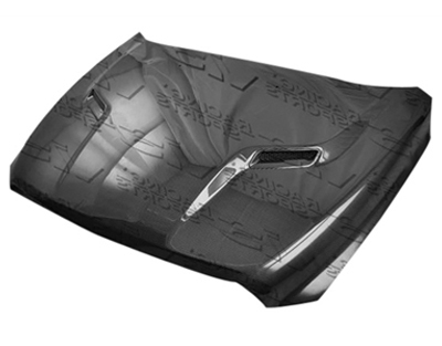 2019 - 2024 Dodge Ram 1500 Classic SRT-2 Style Carbon Fiber Hood - VIS Racing