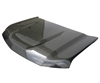 2019 - 2024 Chevrolet Silverado 1500 OEM Style Carbon Fiber Hood - VIS Racing