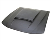 1999 - 2004 Ford Mustang Stalker X Style Fiberglass Hood - VIS Racing