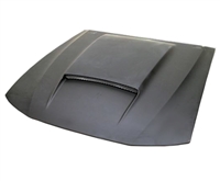 1999 - 2004 Ford Mustang Stalker X Style Fiberglass Hood - VIS Racing