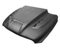 2009 - 2018 Dodge Ram 1500 VTM Style Fiberglass Hood - VIS Racing