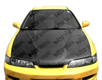 1998 - 2001 Acura Integra (JDM) Invader Style Carbon Fiber Hood - VIS Racing