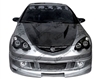 2002 - 2004 Acura RSX Invader Style Carbon Fiber Hood - VIS Racing