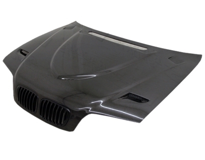 1999 - 2003 BMW 3-Series E46 2Dr Euro R Style Carbon Fiber Hood - VIS Racing