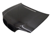 2004 - 2005 BMW 3-Series E46 2Dr OEM Style Carbon Fiber Hood - VIS Racing