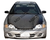 1995 - 1999 Chevrolet Cavalier OEM Style Carbon Fiber Hood - VIS Racing