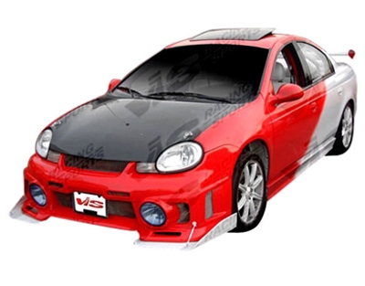 2000 - 2005 Dodge Neon OEM Style Carbon Fiber Hood - VIS Racing