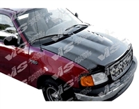1997 - 2002 Ford Expedition CobraR 2000 Style Carbon Fiber Hood - VIS Racing
