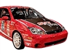 2000 - 2004 Ford Focus OEM Style Carbon Fiber Hood - VIS Racing
