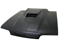 1987 - 1993 Ford Mustang SS Style Carbon Fiber Hood - VIS Racing