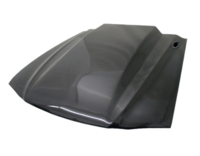 1994 - 1998 Ford Mustang Cowl Induction Carbon Fiber Hood - VIS Racing