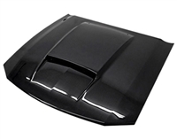 2005 - 2009 Ford Mustang StalkerX Style Carbon Fiber Hood - VIS Racing