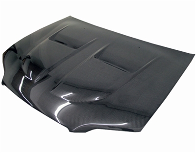 1998 - 2002 Honda Accord 2Dr Xtreme GT Style Carbon Fiber Hood - VIS Racing