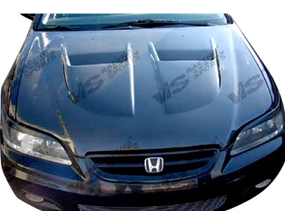 1998 - 2002 Honda Accord 4Dr Xtreme GT Style Carbon Fiber Hood - VIS Racing