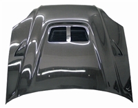 1999 - 2000 Honda Civic EVO Style Carbon Fiber Hood - VIS Racing