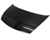 2006 - 2011 Honda Civic 4Dr (JDM) OEM Style Carbon Fiber Hood - VIS Racing