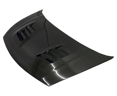 2006 - 2011 Honda Civic 4Dr (JDM) J Speed Style Carbon Fiber Hood - VIS Racing
