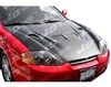 2003 - 2006 Hyundai Tiburon EVO Style Carbon Fiber Hood - VIS Racing
