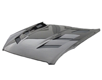 2003 - 2007 Infiniti G35 Coupe AMS Style Carbon Fiber Hood - VIS Racing