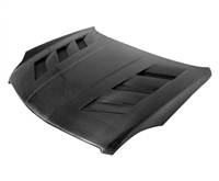 2003 - 2004 Infiniti G35 Sedan AMS Style Carbon Fiber Hood - VIS Racing