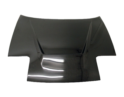 1990 - 1997 Mazda Miata Invader Style Carbon Fiber Hood - VIS Racing