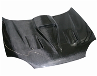 1992 - 1995 Mazda MX-3 G Force Style Carbon Fiber Hood - VIS Racing