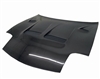 1993 - 1997 Mazda RX-7 KS Style Carbon Fiber Hood - VIS Racing