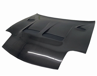 1993 - 1997 Mazda RX-7 KS Style Carbon Fiber Hood - VIS Racing