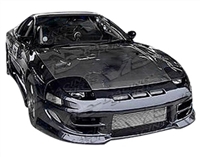 1991 - 1993 Mitsubishi 3000GT OEM Style Carbon Fiber Hood - VIS Racing