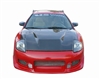 2000 - 2005 Mitsubishi Eclipse Invader Style Carbon Fiber Hood - VIS Racing