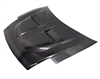 2000 - 2005 Mitsubishi Eclipse Xtreme GT Style Carbon Fiber Hood - VIS Racing