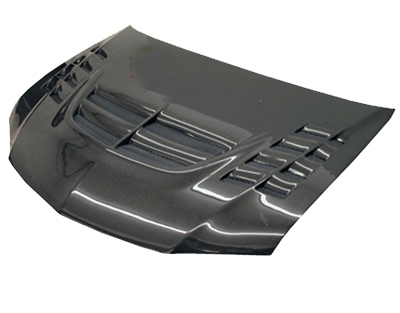 2006 - 2007 Mitsubishi EVO IX VTX Style Carbon Fiber Hood - VIS Racing