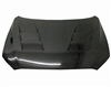 2008 - 2015 Mitsubishi EVO X Terminator Style Carbon Fiber Hood - VIS Racing