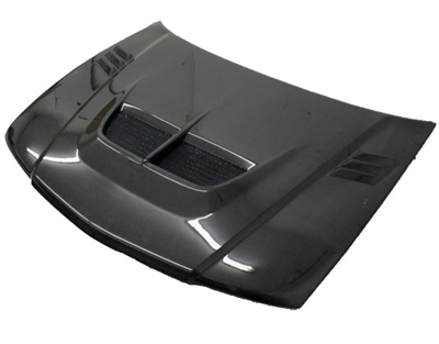 1997 - 2001 Mitsubishi Mirage (JDM) W/B 4Dr Cyber Style Carbon Fiber Hood - VIS Racing