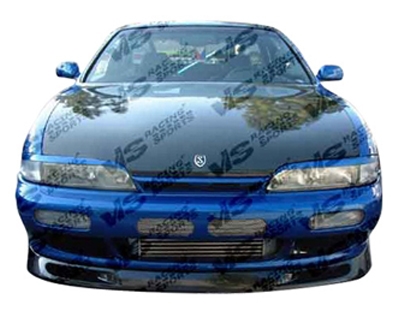 1995 - 1996 Nissan 240SX OEM Style Carbon Fiber Hood - VIS Racing