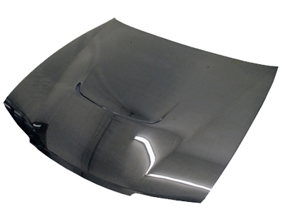 1995 - 1996 Nissan 240SX JS Style Carbon Fiber Hood - VIS Racing