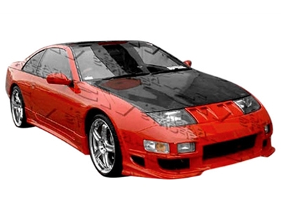 1990 - 1996 Nissan 300ZX OEM Style Carbon Fiber Hood - VIS Racing