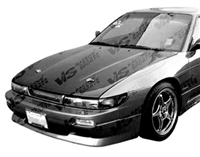 1989 - 1994 Nissan Silvia S13 OEM Style Carbon Fiber Hood - VIS Racing