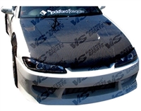 1999 - 2002 Nissan Silvia S15 JS Style Carbon Fiber Hood - VIS Racing