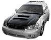 2000 - 2004 Subaru Legacy V-Line Style Carbon Fiber Hood - VIS Racing