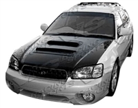 2000 - 2004 Subaru Legacy V-Line Style Carbon Fiber Hood - VIS Racing