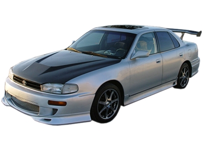 1997 - 2001 Toyota Camry Invader Style Carbon Fiber Hood - VIS Racing