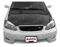2003 - 2008 Toyota Corolla OEM Style Carbon Fiber Hood - VIS Racing