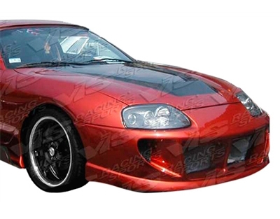 1993 - 1998 Toyota Supra Invader Style Carbon Fiber Hood - VIS Racing