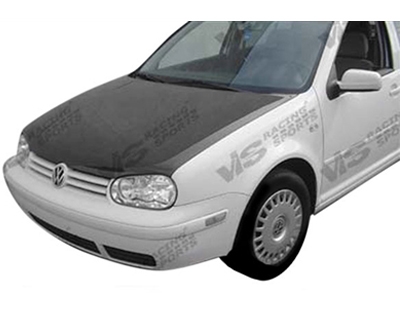 1993 - 1998 Volkswagen Golf OEM Style Carbon Fiber Hood - VIS Racing