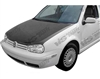 1993 - 1998 Volkswagen Jetta OEM Style Carbon Fiber Hood - VIS Racing
