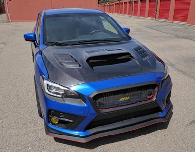 2018 wrx deals carbon fiber hood