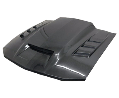 2005 - 2009 Ford Mustang Terminator Style Carbon Fiber Hood - VIS Racing