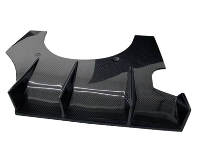 2002 - 2003 Subaru WRX / STI 4Dr Spike Style Carbon Fiber Rear Diffuser - VIS Racing